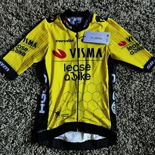 Maglia Visma Lease a Bike - Edizione Team - Aero - Taglia S - Nuova con etichette
