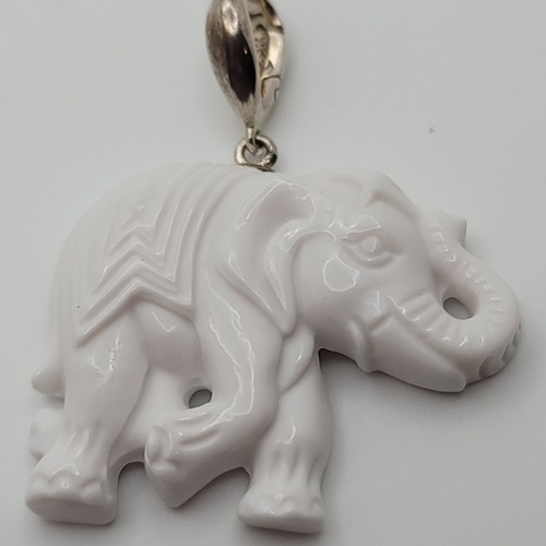 Ciondolo elefante pietra - ciondolo,