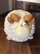 Pecora coin bank resina - pecora,