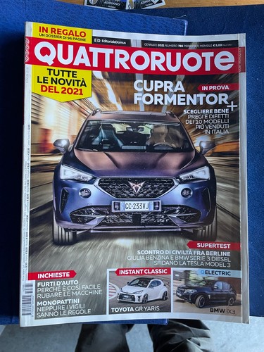 Rivista quattroruote gennaio - ,