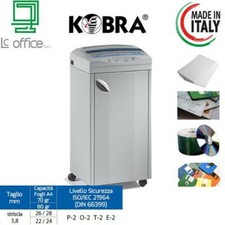 KOBRA 260 S4 Distruggi Documenti a Striscia (P-2) per Uffici Medio Grandi