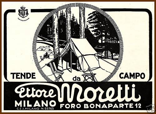 Pubblicita 1930 tende - pubblicita', da
