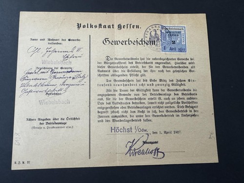Volkstaat hessen - dr,