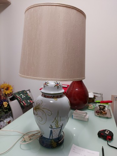 Lampada tavolo ceramica di - lampada,