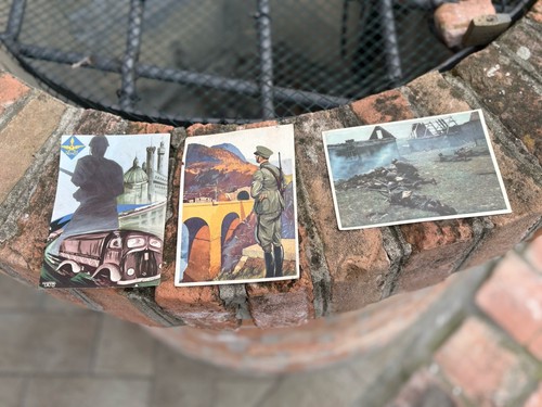 Cartoline militari viaggiate - cartoline,