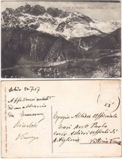 CRESTE DI PASUBIO - PIETRA FAVELLA - VICENZA - VIAGG. 1917 -27054-