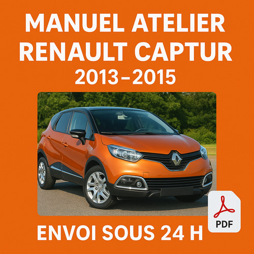 Manuel atelier renault captur - manuel,
