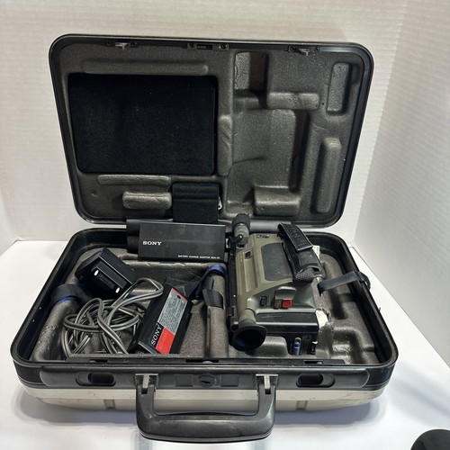 Kit videocamera vintage sony - kit,