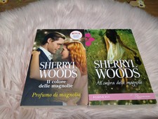 Lotto stock 2 libri romanzi Sherryl Woods Rosa Amore Harmony Serie Magnolie