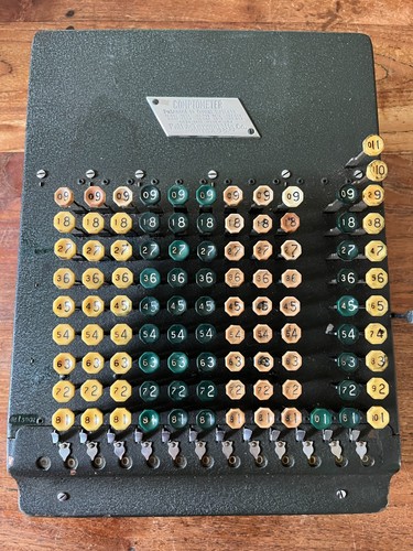 Comptometer antico - comptometer,
