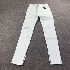 Jeans GVAPI uomo 28 bianco