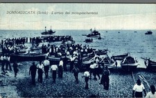 Ragusa Scicli Donnalucata , Pescherecci, lieve piega F. piccolo  spedita