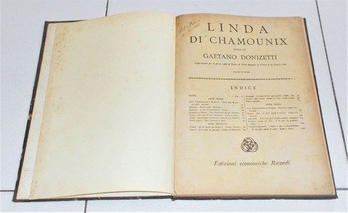 Spartito linda chamounix - linda, di
