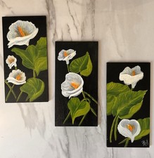 Acrilico Su Tela, Fiore Calla