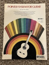 Sistema puntatore per chitarra libro 1. Vintage.