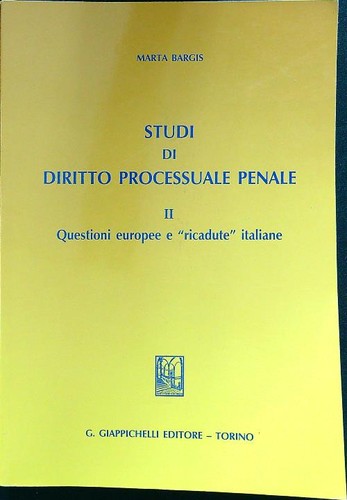 Studi diritto processuale - diritto,