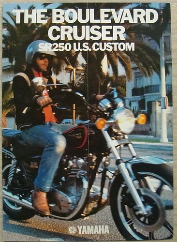 Brochure vendita yamaha sr250 - brochure,