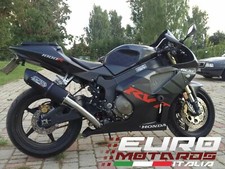 Honda RC51 SP2 2002-2006 RVT1000 Scarico Terminale Exhaust GPR Furore Nero
