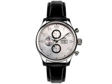 Hindenberg Excellence acciaio argento - con scatola