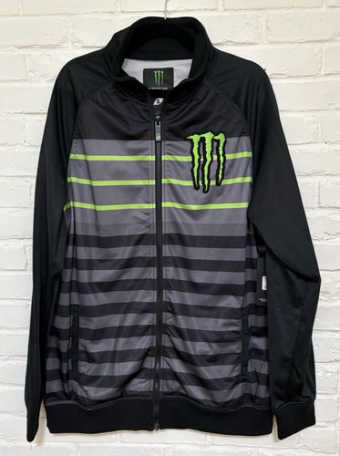 Giacca con zip monster energy - con,