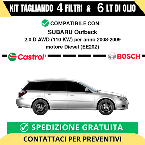 Tagliando per subaru outback - tagliando,