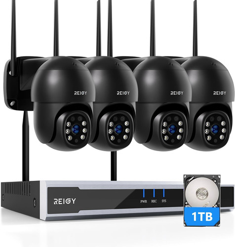 8mp kit videosorveglianza wifi - 8mp,