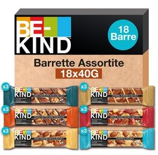 BE KIND Barretta Confezione Mista in 6 Gusti diversi Snack Senza Glutine 1