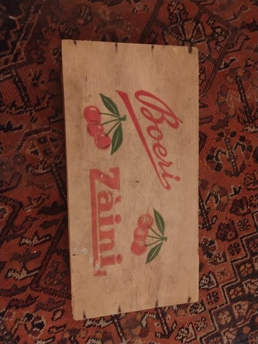 Scatola vintage legno - in,