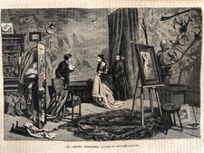 xilografia originale incisione