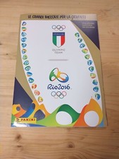 Album Figurine PANINI OLIMPIADI RIO 2016 COMPLETO con Aggiornamenti nel blister