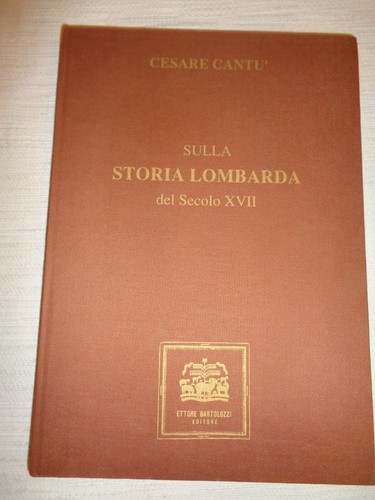 Sulla storia lombarda del - storia,