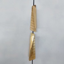 MANIGLIE VINTAGE PER MOBILI/PORTE IN OTTONE. Distanza tra i fori: 6,5 cm