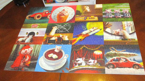 Puzzle 1000 pezzi topi