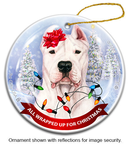 All wrapped ornament - -, dogo