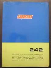 FIAT 242 catalogo parti di
