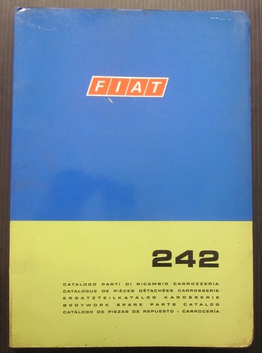 Fiat 242 catalogo - 242, di
