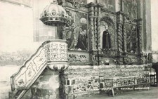 Pulpito Y Retablo Barrocos