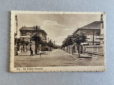 T) Cartolina formato piccolo Rho Milano via Vittorio Emanuele 