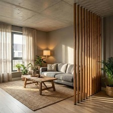6 Listelli Legno Termotrattato