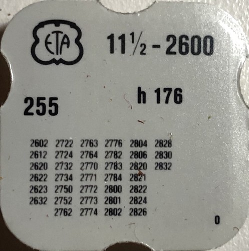 Eta cal 2600 rif - rif., 255