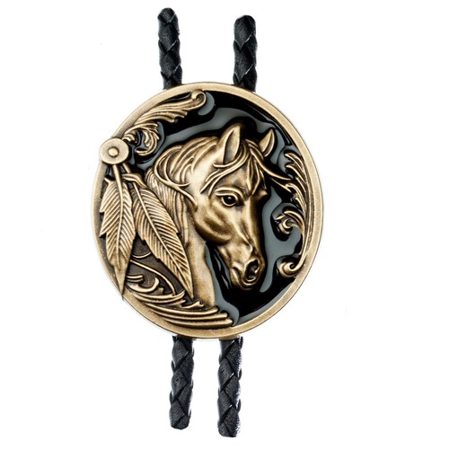 Bolo tie pony - pony,, indiano