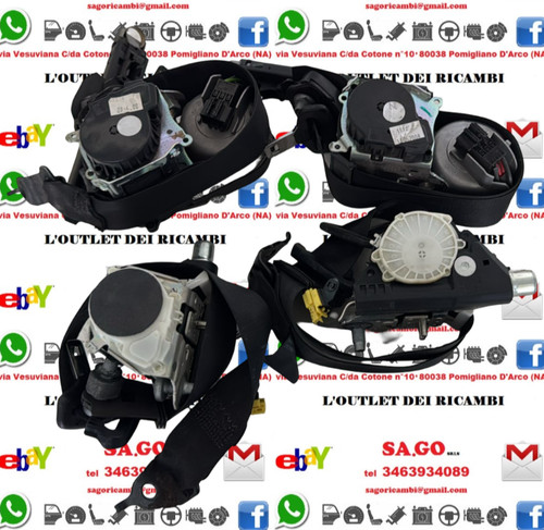 Set cinture sicurezza - set, di