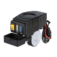 1 Pz Caricatore USB con Staffa