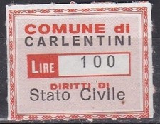 CARLENTINI - Marca municipale