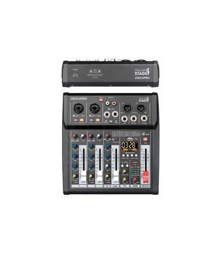 Italian stage 2mix4 pro mixer - italian,