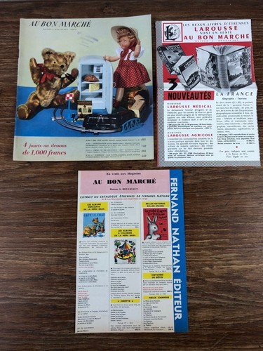 Catalogue 1952 bon - au, marche