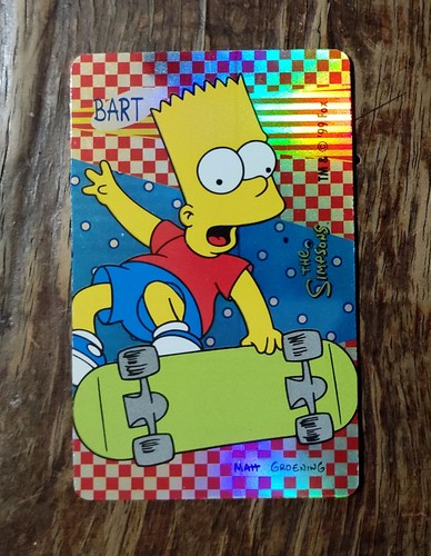 The simpsons bart carta 1999 - the,