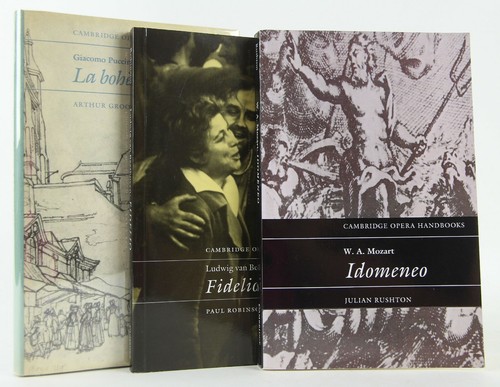 Three opera books - three, books: