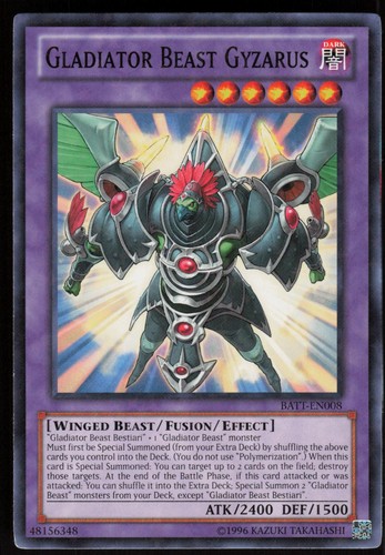 Gladiatore bestia gyzarus - gladiatore,