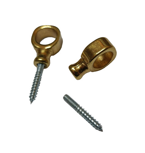Occhiolo tondo ottone - in,